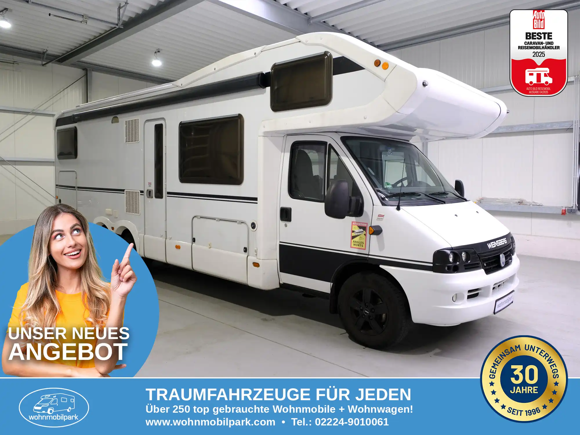 WEINSBERG Orbiter 790 MQ Alkoven gebraucht kaufen in Bad Honnef